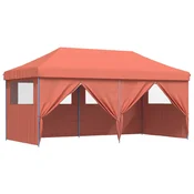 Vidaxl Zabavni šotor Terakota 292 x 580 x 315 cm Oxford tkanina