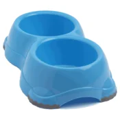 Moderna Dupla posuda Double Smarty Bowl - plava