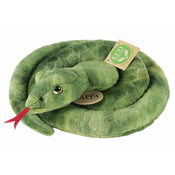 Plišana igračka Rappa Eko prijatelji - Zmija, 90 cm, zelena