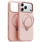 Premium ovitek Torras QPRO Silicone za iPhone 17 Pro - roza