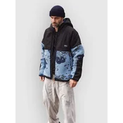 Salty Crew Shield Sherpa Jacket blue camo