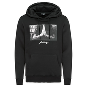 Mister Tee Majica Pray Hoody, črna