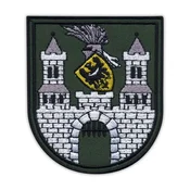 shumee Našitek grba mesta Zielona Gora, Zelenaberg in Schlesien - Podlaga za likanje/toplotno varjenje - Vezen našitek/značka/emblem