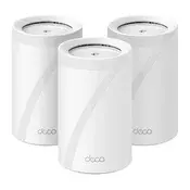 TP-LINK Deco BE65 (3 paketa) BE9300 Tri-Band 2.5Gb Wi-Fi7 Mesh bežični usmjerivač usmjerivač / pristupna točka