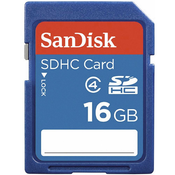 SANDISK memorijska kartica SDHC 16GB SDSDB-016G-B35