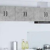 Vidaxl Kuhinjski element Betonsko siva 30 x 31 x 40 cm Konstruiran les