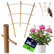 KADAX bambusova lestev za rože, podpora za pergolo 26 cm, močna, (5000362662)