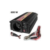 Napetostni pretvornik Carspa CAR600U-122 12V/230V USB 600W, modificiran sinusni