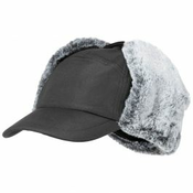 Zimska kapa z naušniki Fox Outdoor Winter Cap, Trapper, black