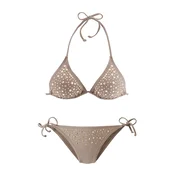 JETTE Bikini temno bež