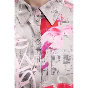 Srajca Karl Lagerfeld Jeans ženska, siva barva, B1W11028