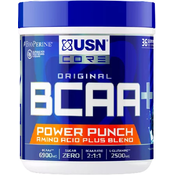 USN BCAA Power Punch modrá malina 400g