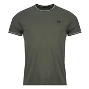 Fred Perry TWIN TIPPED T-SHIRT Zelena