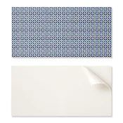 shumee Samolepilna vzorčasta vinilna dekoracija za spalnico 120x60 cm Geometrijski vzorec ploščic