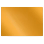Decormat Podloga za pod stol Temno rumena barva 120x90 cm 15 cm