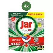 Jar Platinum Plus tablete za perilicu posuda s limunom 4x102 kom