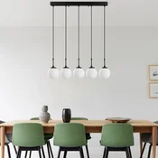 Opviq Luster Orbital-15-14021, 80x15x115cm, IP20, Crno-beli