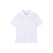 Mayoral Polo majica 150 Bela Regular Fit