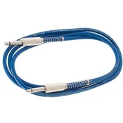 Bespeco IRO600 Blue 6 m Ravni - Ravni Instrumentalni kabel (Kot novo)