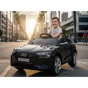 Audi E-Tron Sportback Crni (12V) Licencirani deciji automobil na akumulator