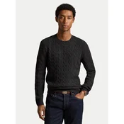 Polo Ralph Lauren Pulover 710876762013 Temno siva Regular Fit