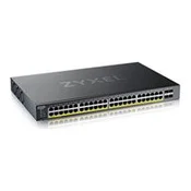 ZYXEL XGS1935-52HP 52 Port Smart Managed PoE Switch 48x Gigabit PoE and 4x10G SFP+ hybrid mode standalone or NebulaFlex Cloud 375W
