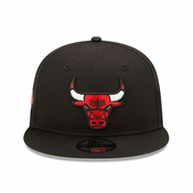 CHICAGO BULLS TEAM SIDE PATCH 9FIFTY SNAPBACK CAP BLACK