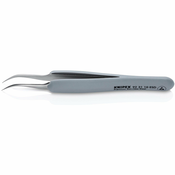 Knipex zakrivljena ESD precizna pinceta sa gumiranim ruckama (92 31 10 ESD)
