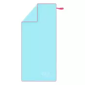 shumee NAR13 BRISAČA IZ MIKRO VLAKEN SVETLO MODRA 200X90 cm NILS AQUA