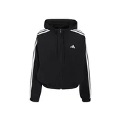 ADIDAS SPORTSWEAR Športna jakna Essentials 3-Stripes Woven črna / bela