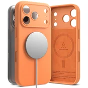 OVITEK RINGKE SILICONE MAGNETIC MAGSAFE IPHONE 17 PRO TANGERINE
