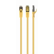 Patch kabel Cat.6A S/FTP LSZH 0,25m rumen