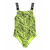 Calvin Klein Swimwear Jednodijelni kupaći kostim Intense Power , limeta / crna