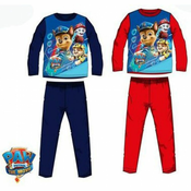 PAW PATROL Bombažna pižama Paw Patrol-Rdeča-98