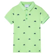 Djecja polo majica neonskozelena 104
