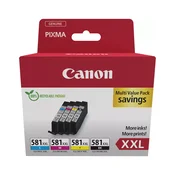 Komplet barvnih kartuš Canon CLI-581 XXL/Original