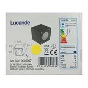 Lucande - LED Zunanja stenska svetilka JARNO 2xLED/3W/230V IP54