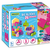 Wader Big blocks 26 kom roza