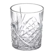 Northix Set 4 kozarcev za viski iz stekla z elegantnim dizajnom