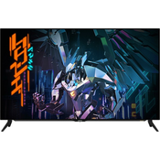 Monitor GigaByte 120,6 cm (47,5") FO48U 3840x2160 Gaming 120Hz OLED 1ms 2xHDMI DisplayPort USB-C 2xUSB3.0 Zvočniki sRGB130% FreeSync Premium HDR10