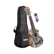 Sopran ukulele HH 2601 ART serie Sketch Sela (s torbo in drsalkami)