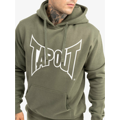 Tapout Sportska sweater majica  maslinasta / tamno zelena / bijela