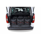 KJUST Komplet 6 kosov potovalnih torb AERO za CITROEN BERLINGO 2008-2018