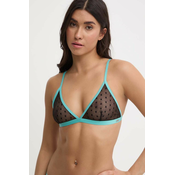 Modrček Pepe Jeans DOT MESH BRA B črna barva, PLU11025