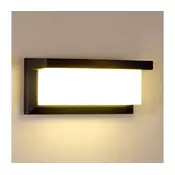 Brilagi - LED prigušiva spoljna zidna svetiljka BRICKY 1xE27/6W/230V 2700-6500K IP54 crna