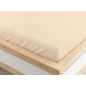 Napenjalna rjuha iz mikrovlaken svetlo bež 90 x 200 cm