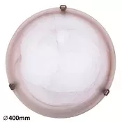 RABALUX Plafonjera alabastro bela