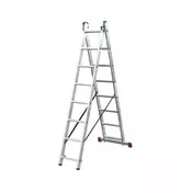 Aluminijumske merdevine dvodelne 2x8 gazišta 3.9m Corda