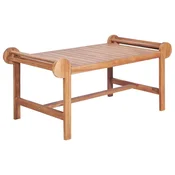 Stolic za kavu 100 x 50 x 45 cm od masivne tikovine