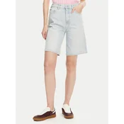Tommy Hilfiger Jeans kratke hlače WW0WW44388 Modra Relaxed Fit